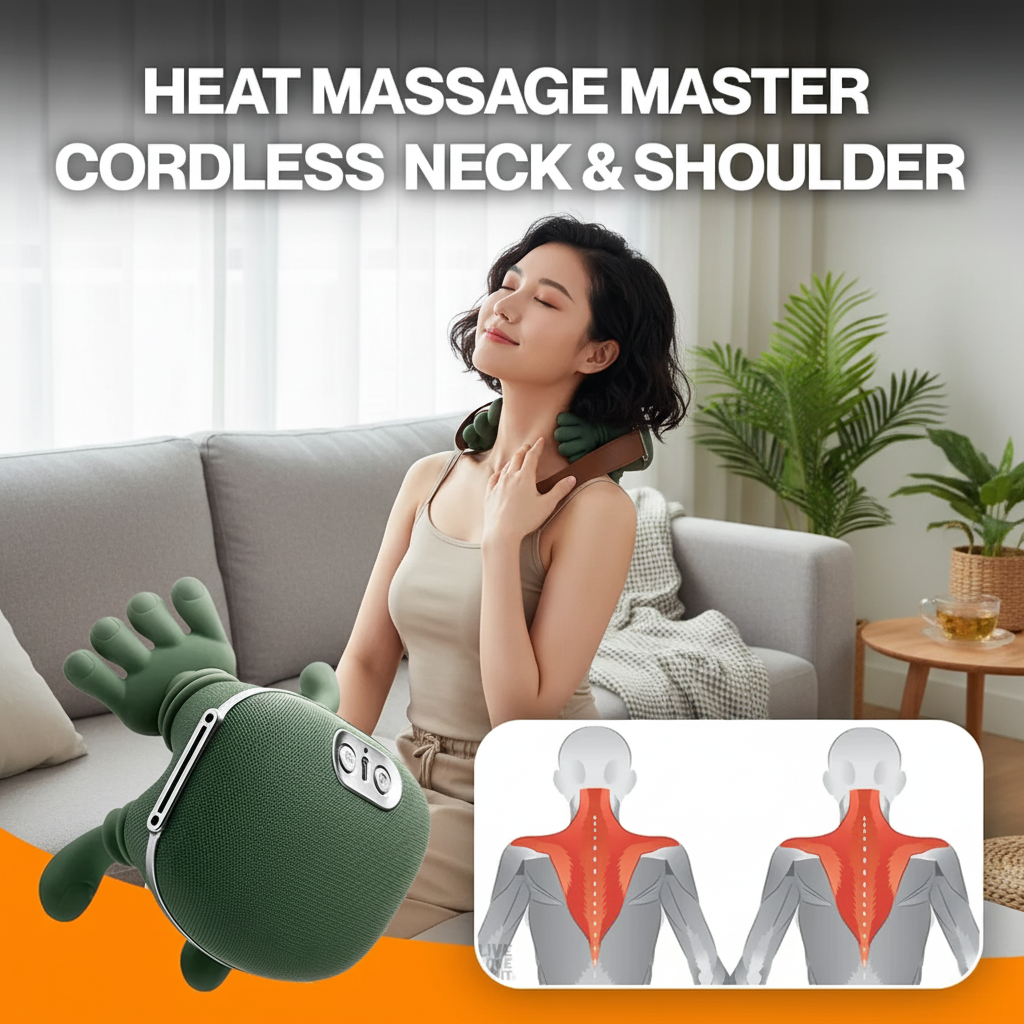WhollyHealthy™ – Neck & Shoulder Massager