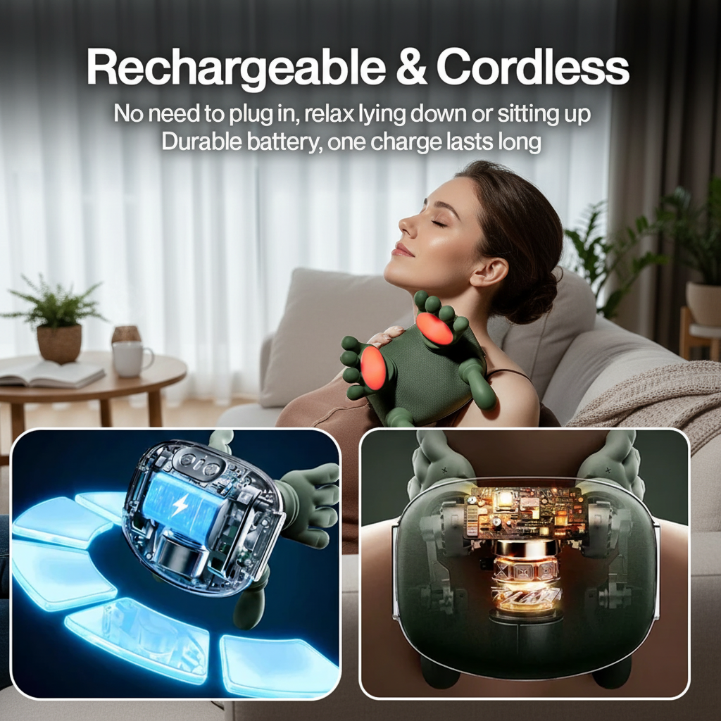 WhollyHealthy™ – Neck & Shoulder Massager