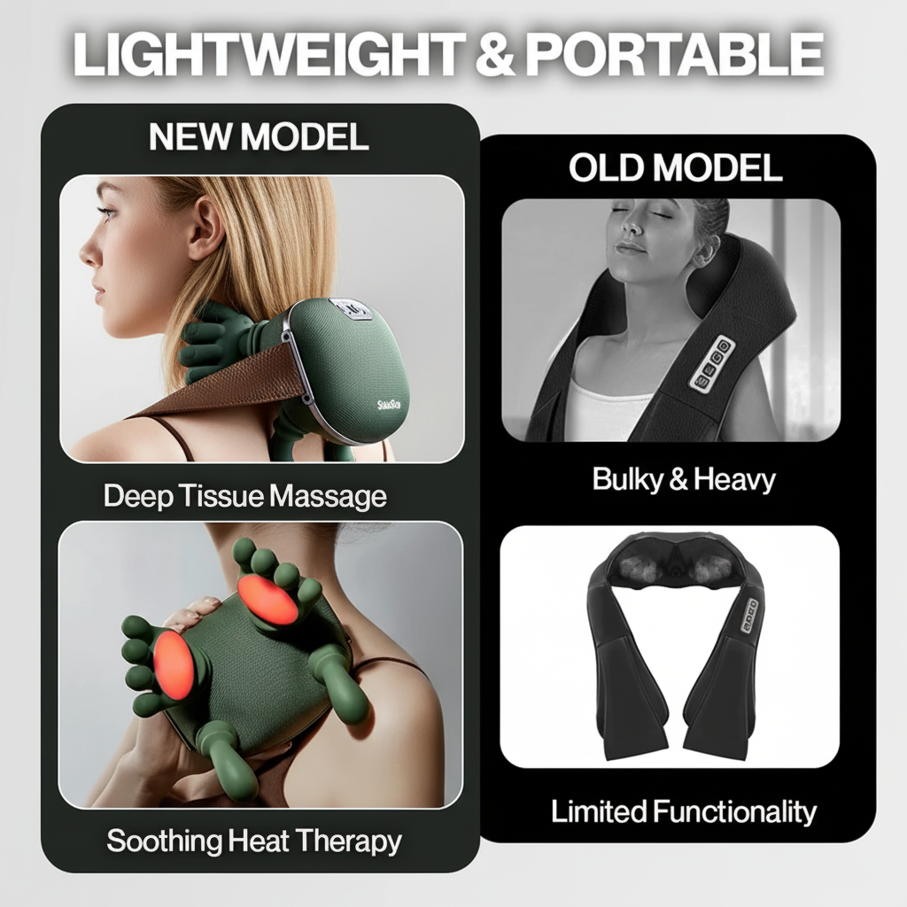 WhollyHealthy™ – Neck & Shoulder Massager