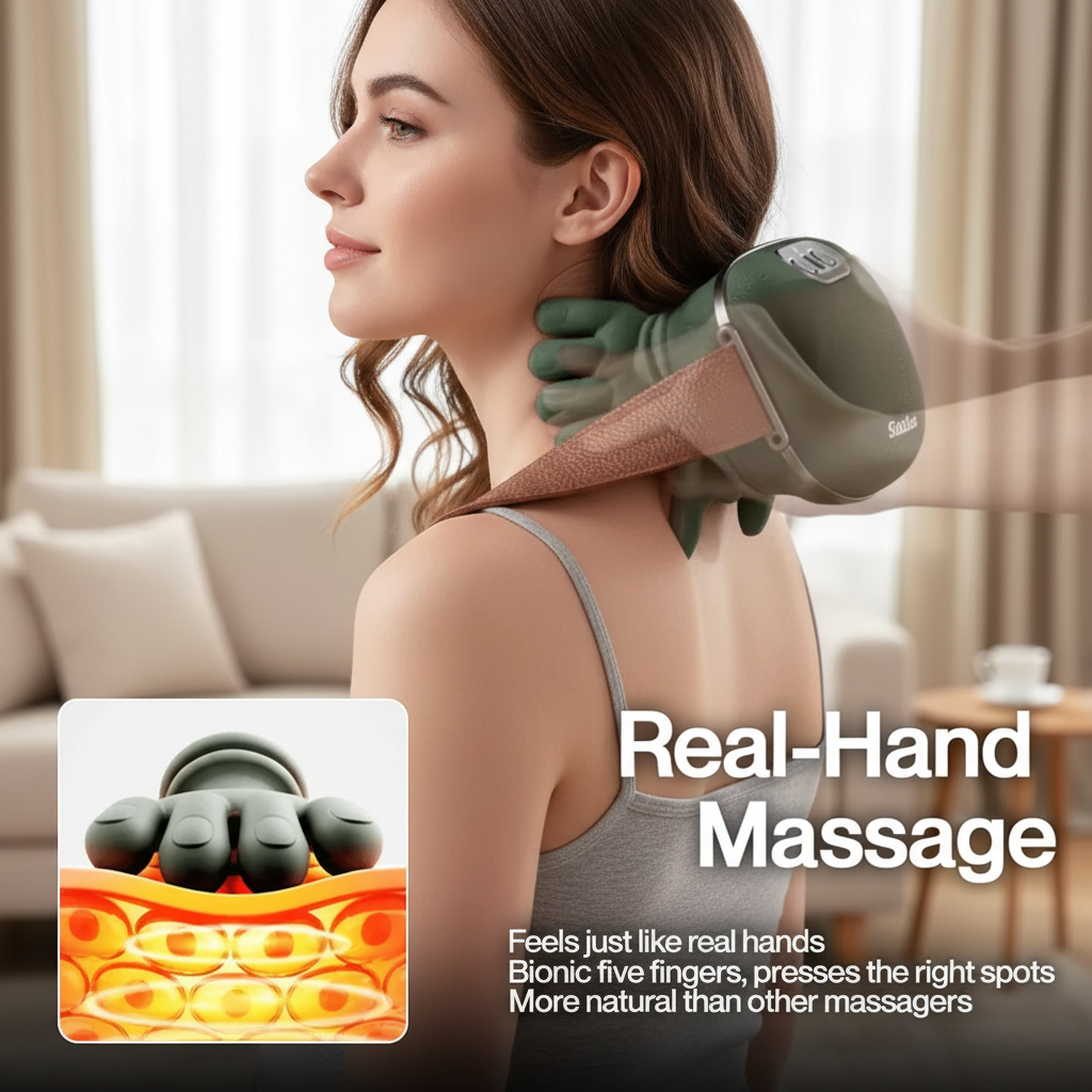 WhollyHealthy™ – Neck & Shoulder Massager